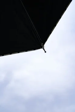 Paraguas Con Diseño De Rayas Blancas Y Negras