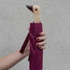 Paraguas Con Diseño Frambuesa Y Mango Con Cabeza De Pato