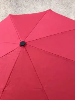 Paraguas Con Diseño Rojo Y Mango Con Cabeza De Pato