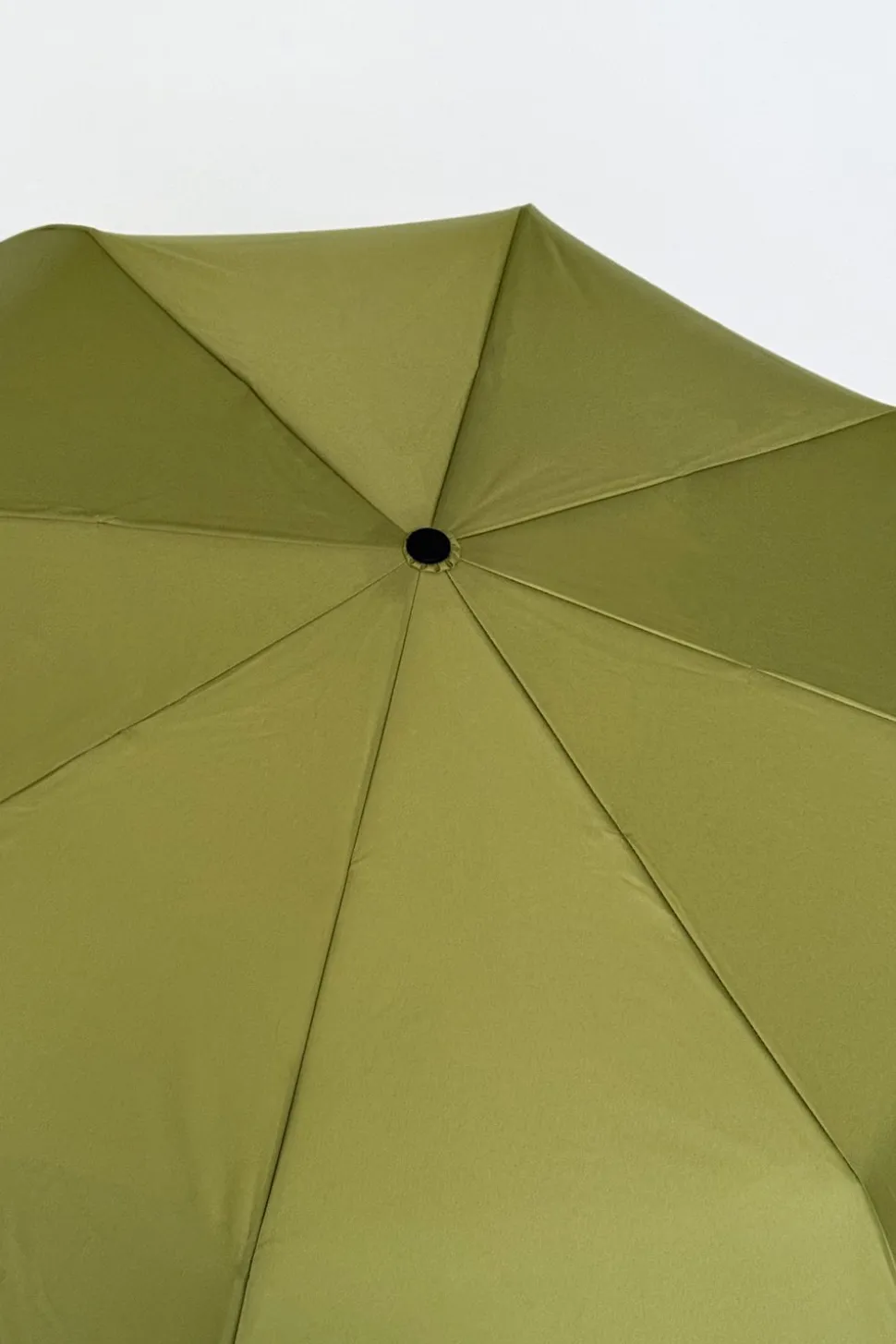 Paraguas Con Diseño Verde Oliva Y Mango Con Cabeza De Pato