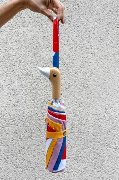 Paraguas Con Estampado Matisse Y Mango Con Cabeza De Pato