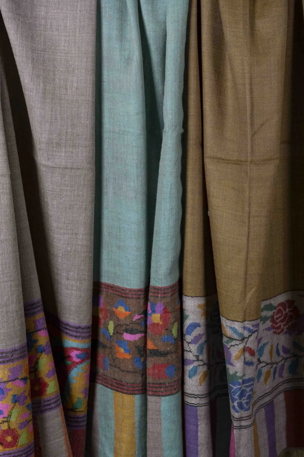 Pashmina Con Diseño Multicolor