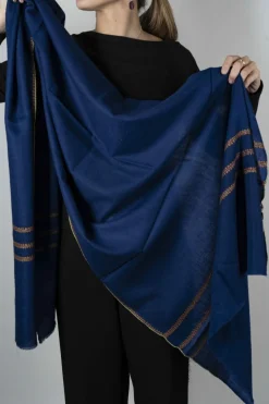 Pashmina Lisa Con Bordado
