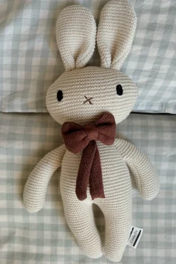 Peluche Conejo Con Lazo De Algodón
