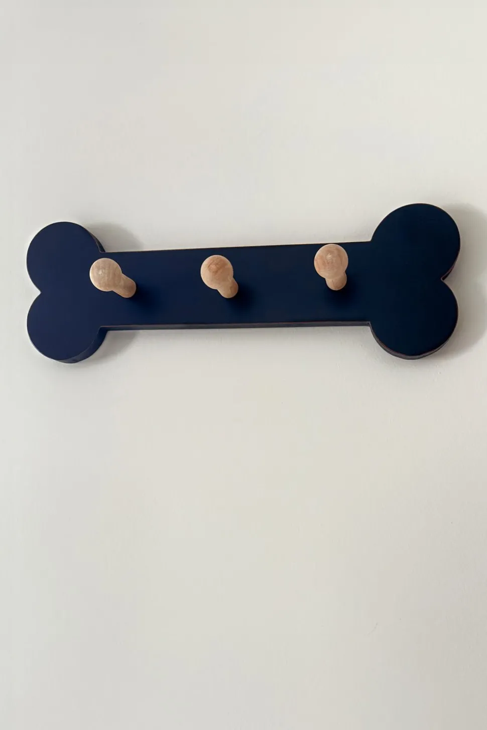 Perchero De Metal Y Madera Diseño Hueso