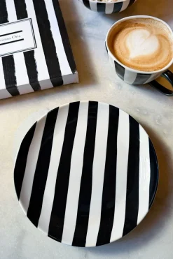 Plato Artesano Rayas Verticales Co