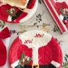 Plato De Postre Con Diseño De Papá Noel