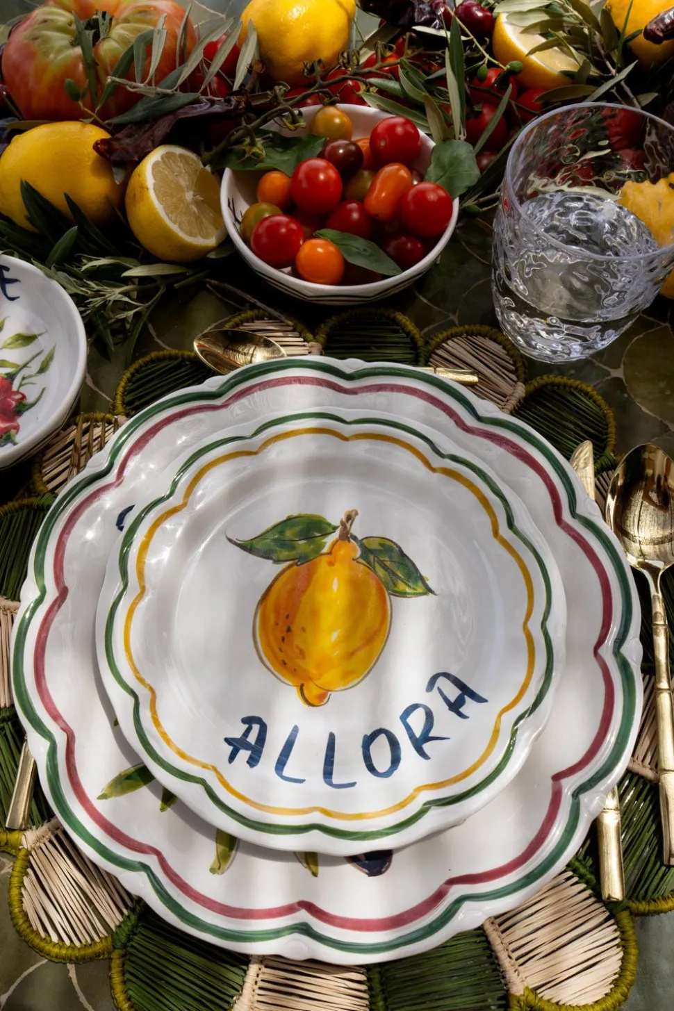 Plato De Postre De Melamina Dolce Vita