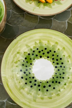 Plato De Postre Kiwi
