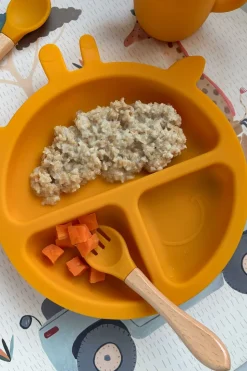 Plato De Silicona Diseño Jirafa
