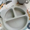 Plato De Silicona Diseño Oso