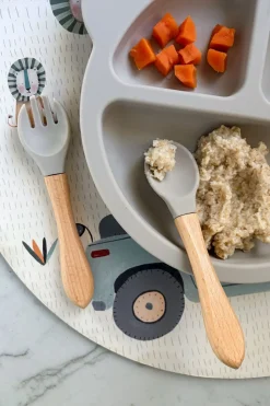 Plato De Silicona Diseño Oso