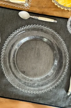 Plato Llano Cristal Bolitas