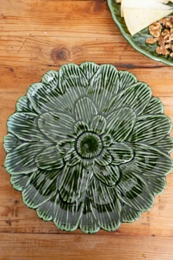 Plato Llano Flor Alcachofa