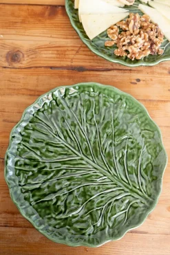 Plato Llano Hoja De Col