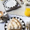 Plato Postre Ondas Cristina Oria