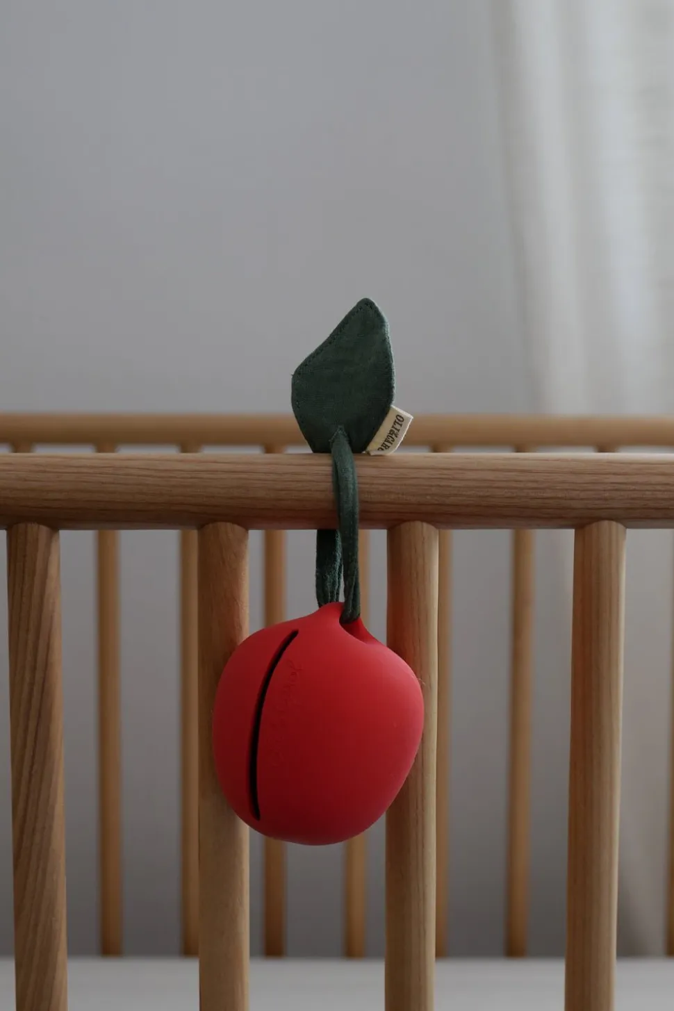 Portachupetes Para Bebés Con Diseño De Manzana