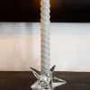 Portavelas De Cristal Diseño Estrella Vega