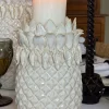 Portavelas Diseño Piña Blanco