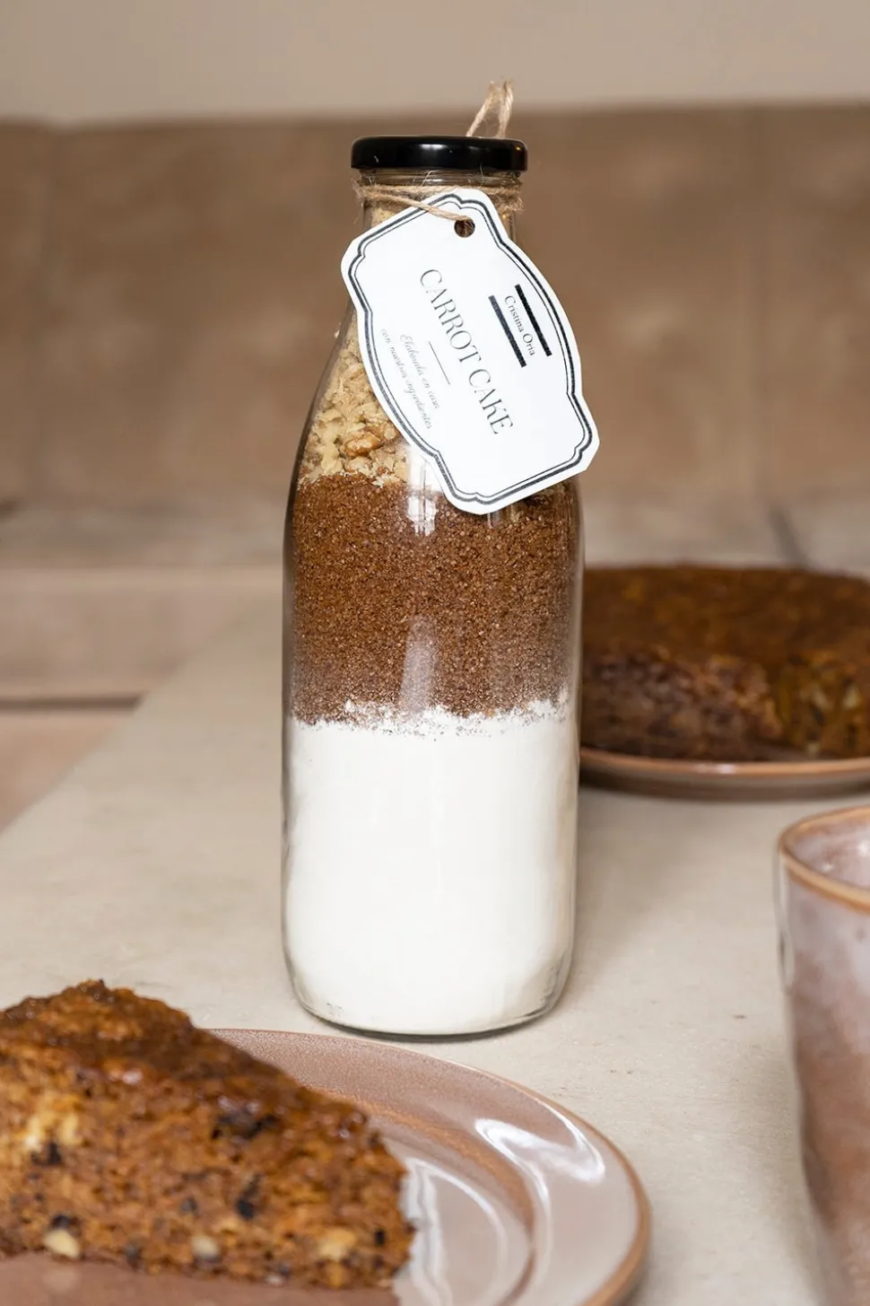 Preparado Carrot Cake