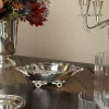 Recipiente Con Asas De Plata CO