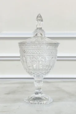 Recipiente De Cristal Con Tapa Paula 24 Cm