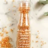 Sal Oro Del Himalaya Con Granos De Mostaza