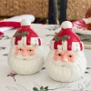 Salero Y Pimentero Con Diseño De Papá Noel