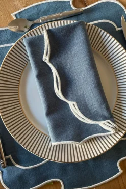 Servilleta Con Diseño De Blonda