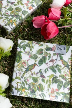 Servilletas Colibríes Y Hojas Grandes