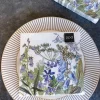 Servilletas Flores Silvestres Azules Grandes
