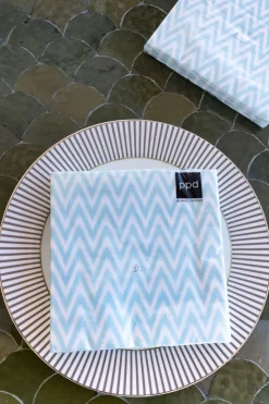 Servilletas Ikat Azules Grandes