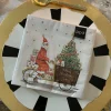 Servilletas Papa Noel en Bicicleta Grandes