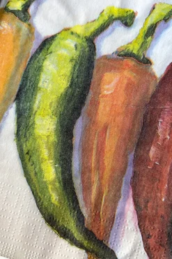 Servilletas Pimientos Pequeñas