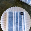 Servilletas Rayas Azules Grandes