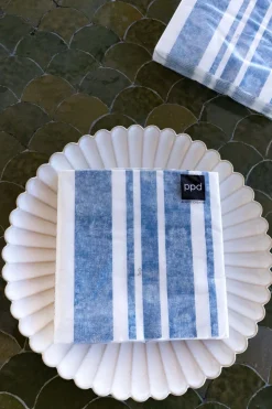 Servilletas Rayas Azules Grandes