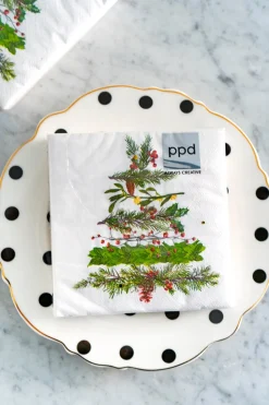 Servilletas Árbol De Navidad Pequeñas