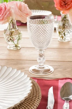 Set 6 Copas Acrílicas Picos Transparentes