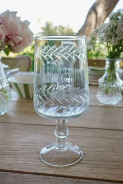 Set 6 Copas Cristal Tallado