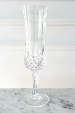 Set 6 Copas De Champagne Cristal D'Arques Longchamp