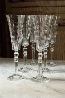 Set 6 Copas De Champagne Diseño Lumiére