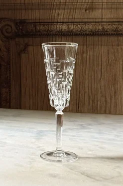 Set 6 Copas De Champagne Diseño Glacial