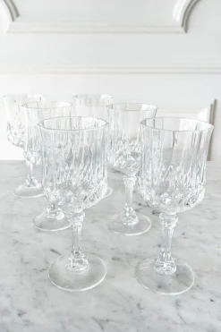 Set 6 Copas De Vino Cristal D'Arques Longchamp