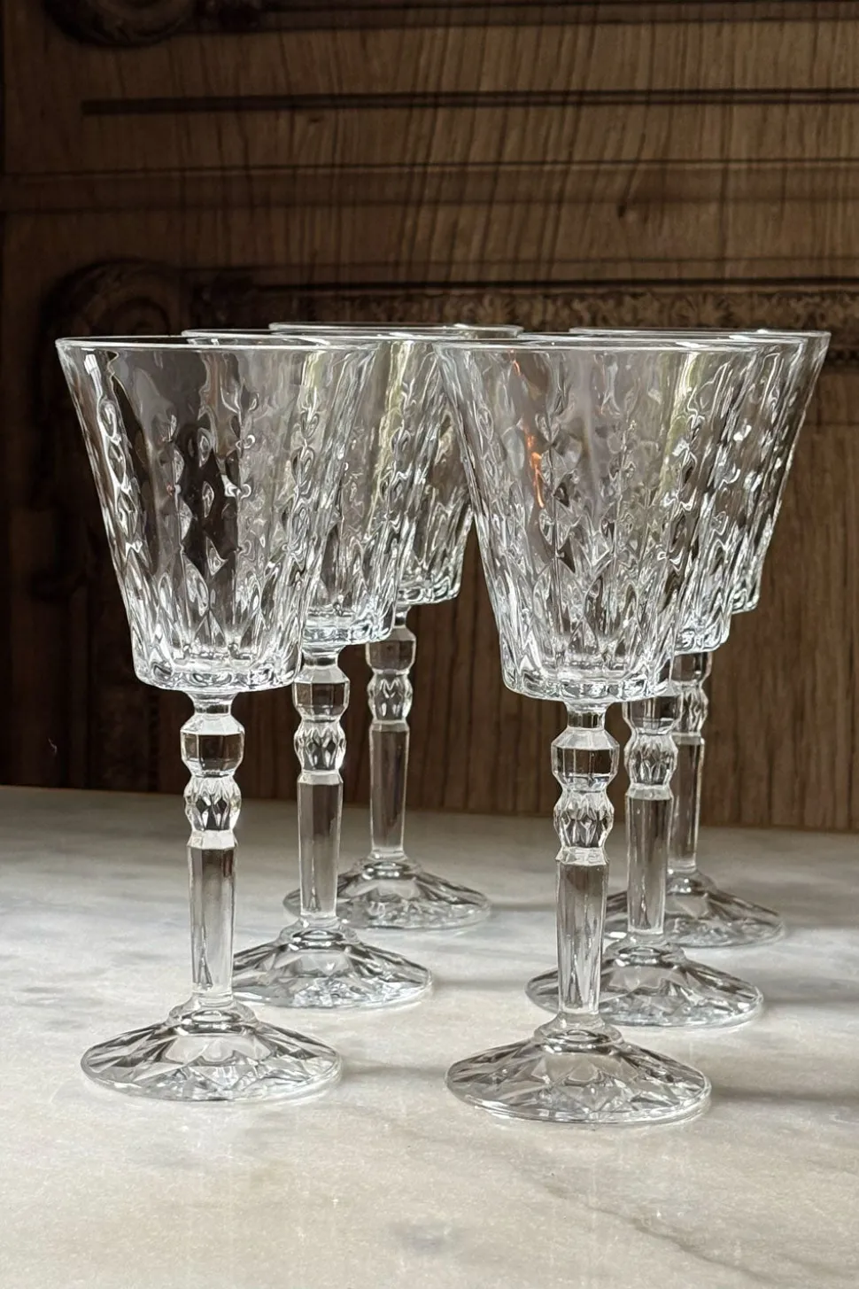 Set 6 Copas De Vino Diseño Lumiére