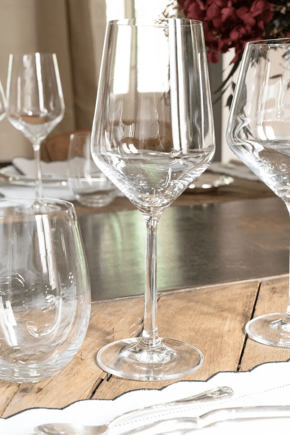 Set 6 Copas Vino Alargadas Cristalería Sommelier
