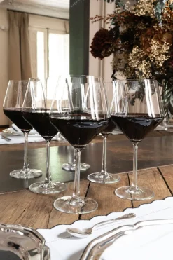Set 6 Copas Vino Tinto Cristalería Sommelier