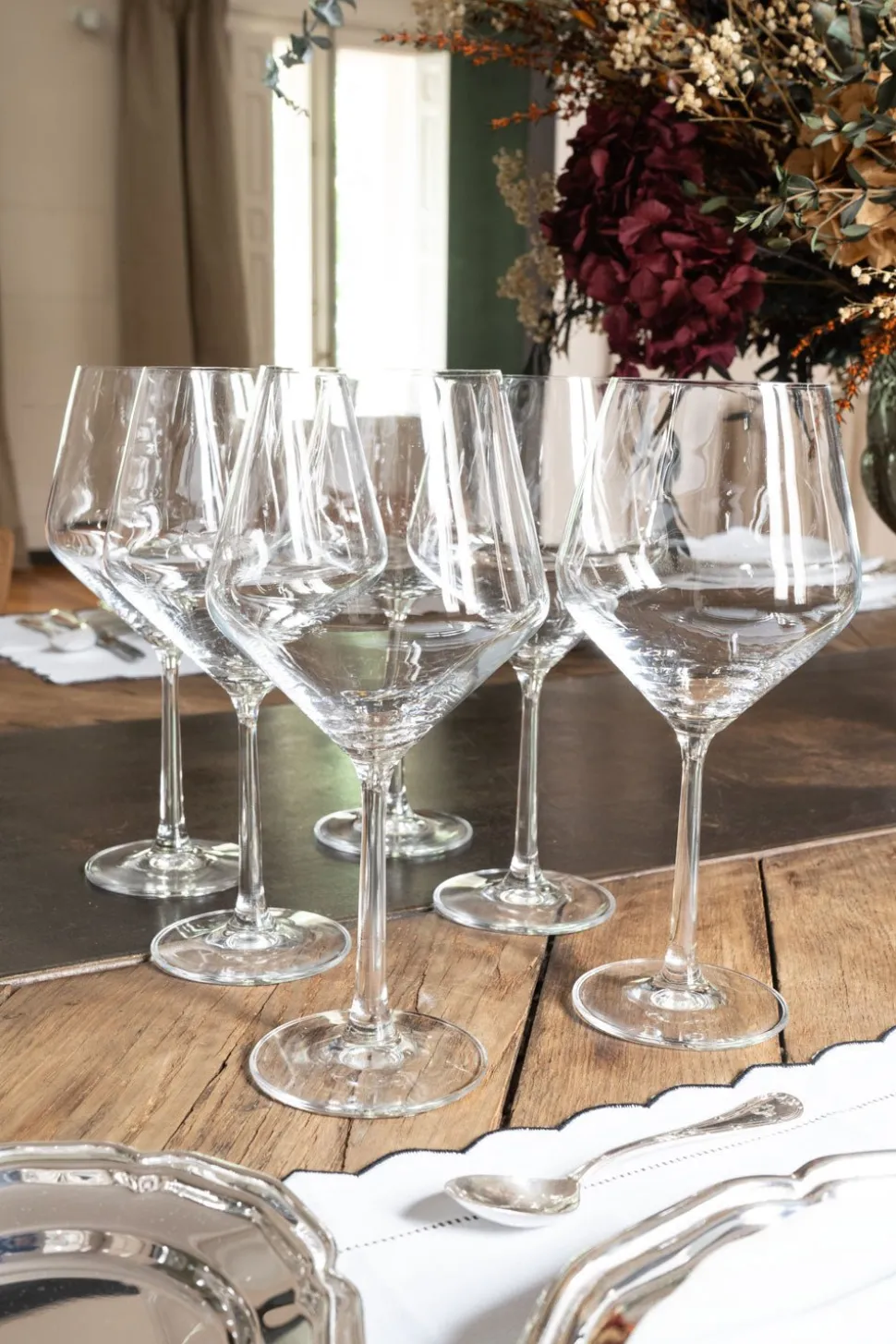 Set 6 Copas Vino Tinto Cristalería Sommelier