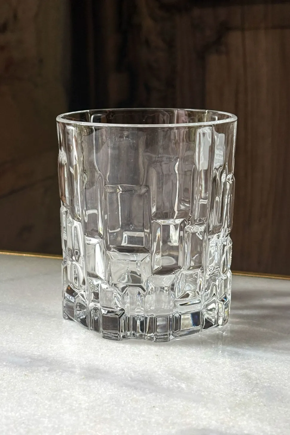 Set 6 Vasos Bajos Diseño Glacial