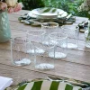 Set 6 Vasos Cristal Tallado