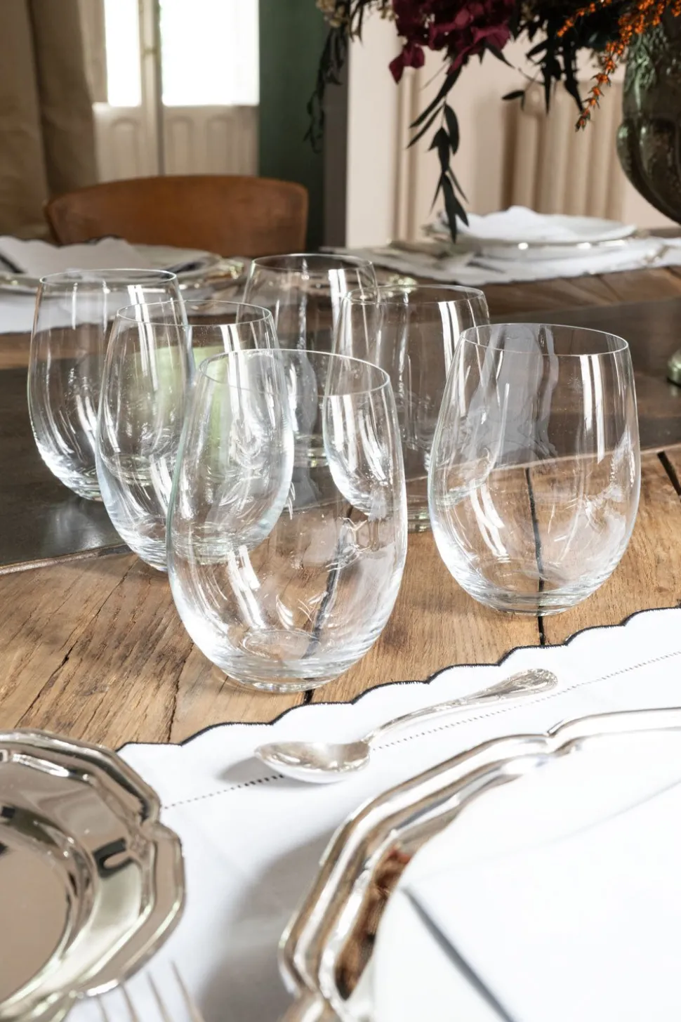 Set 6 Vasos Cristalería Sommelier
